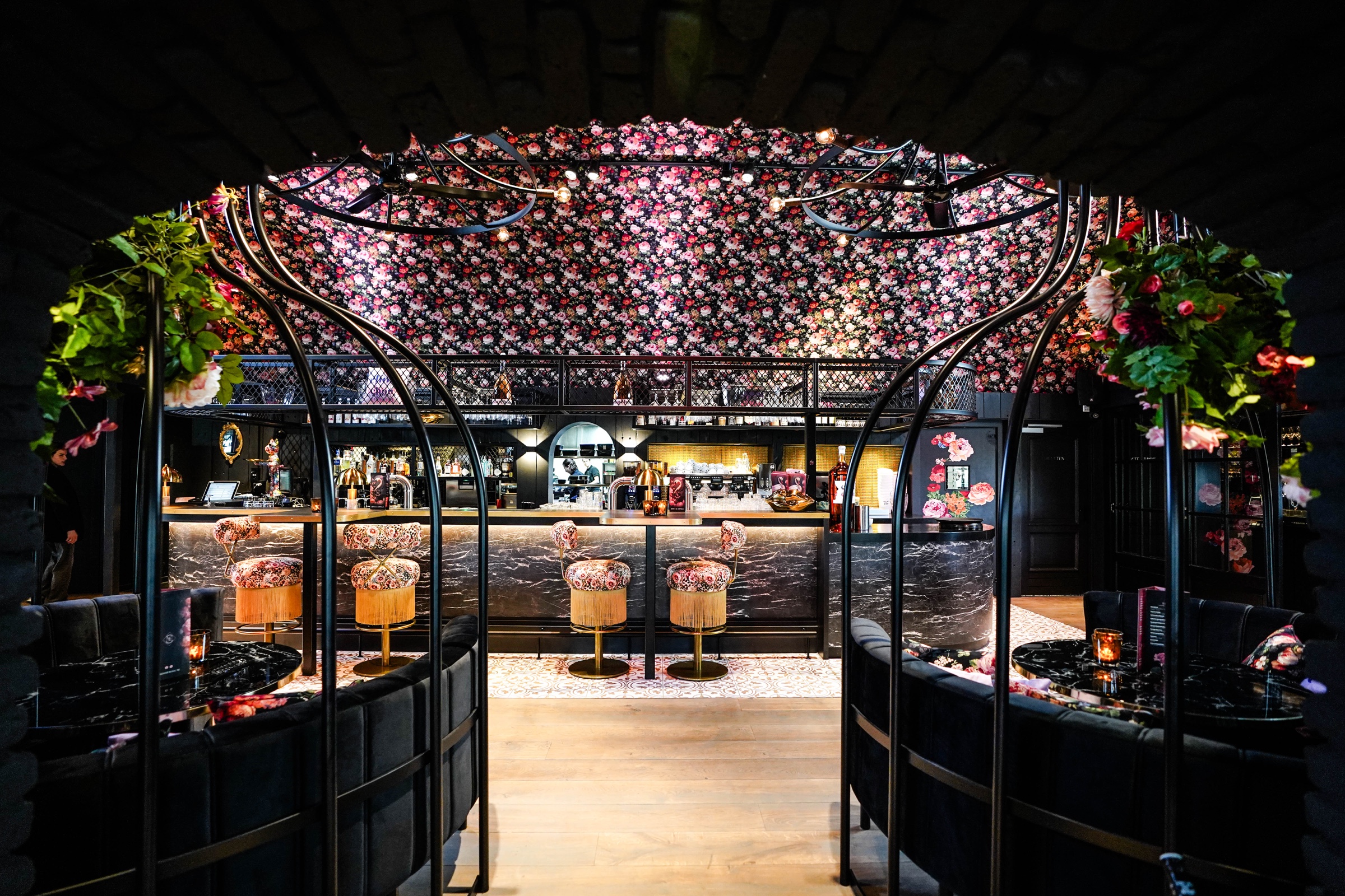 Bar van Restaurant Rosa in Katwijk